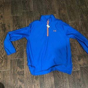 Size L blue long sleeve Under Armour shirt